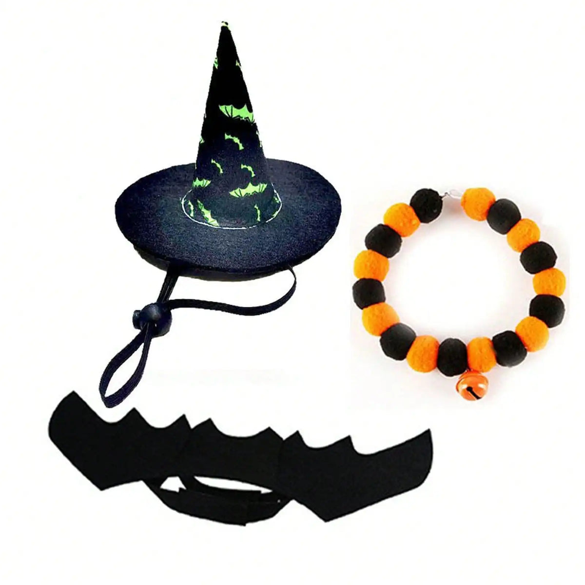 Halloween Pet Costume and Accessory Set for a Fun Transformation