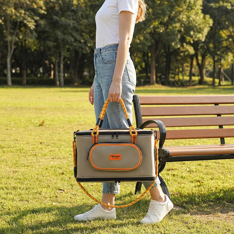Pawledge Breathable Water Resistant Convertible Pet Carrier Tote for Pets