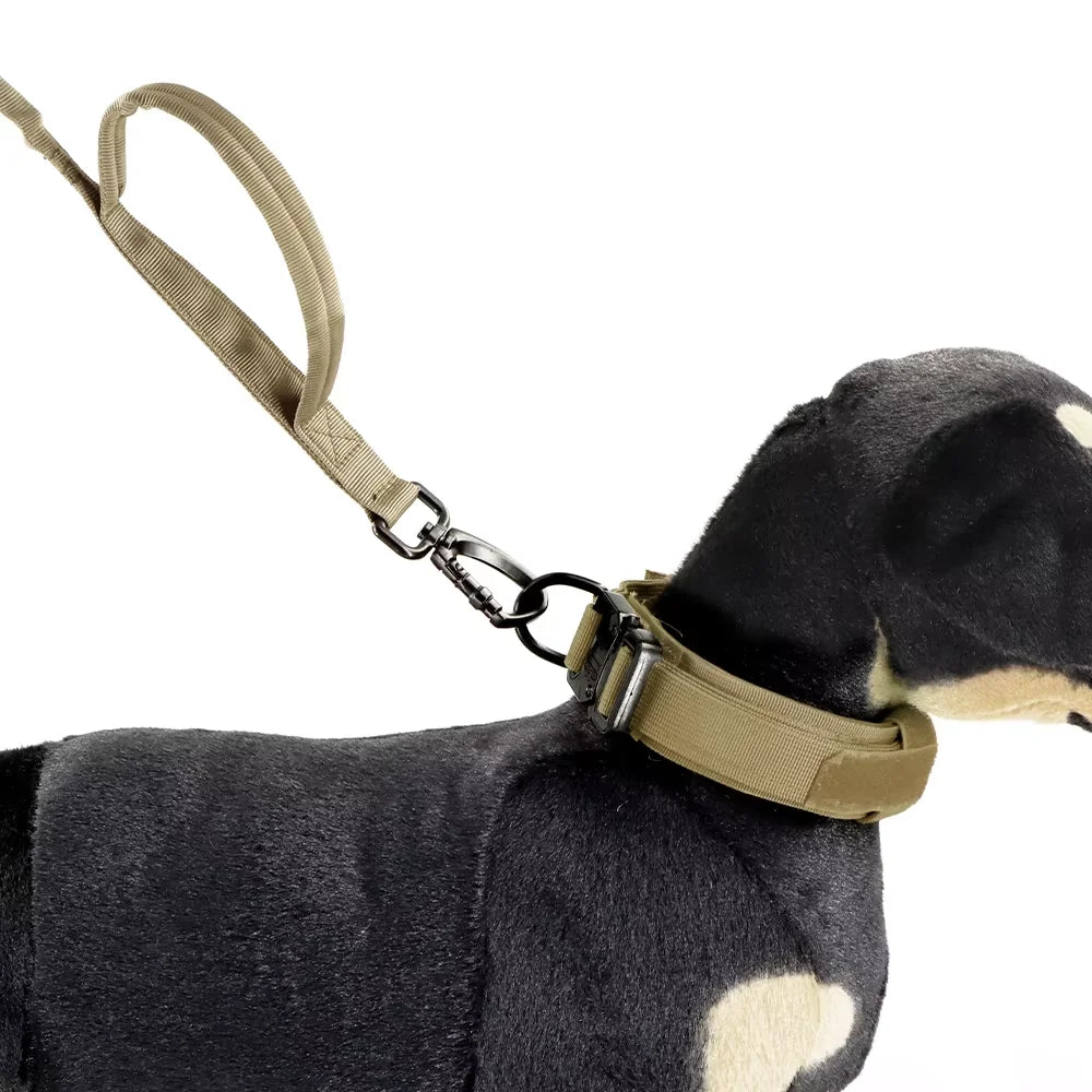 Petra vel Adjustable Dual Handle Quick Release Nylon Dog Leash