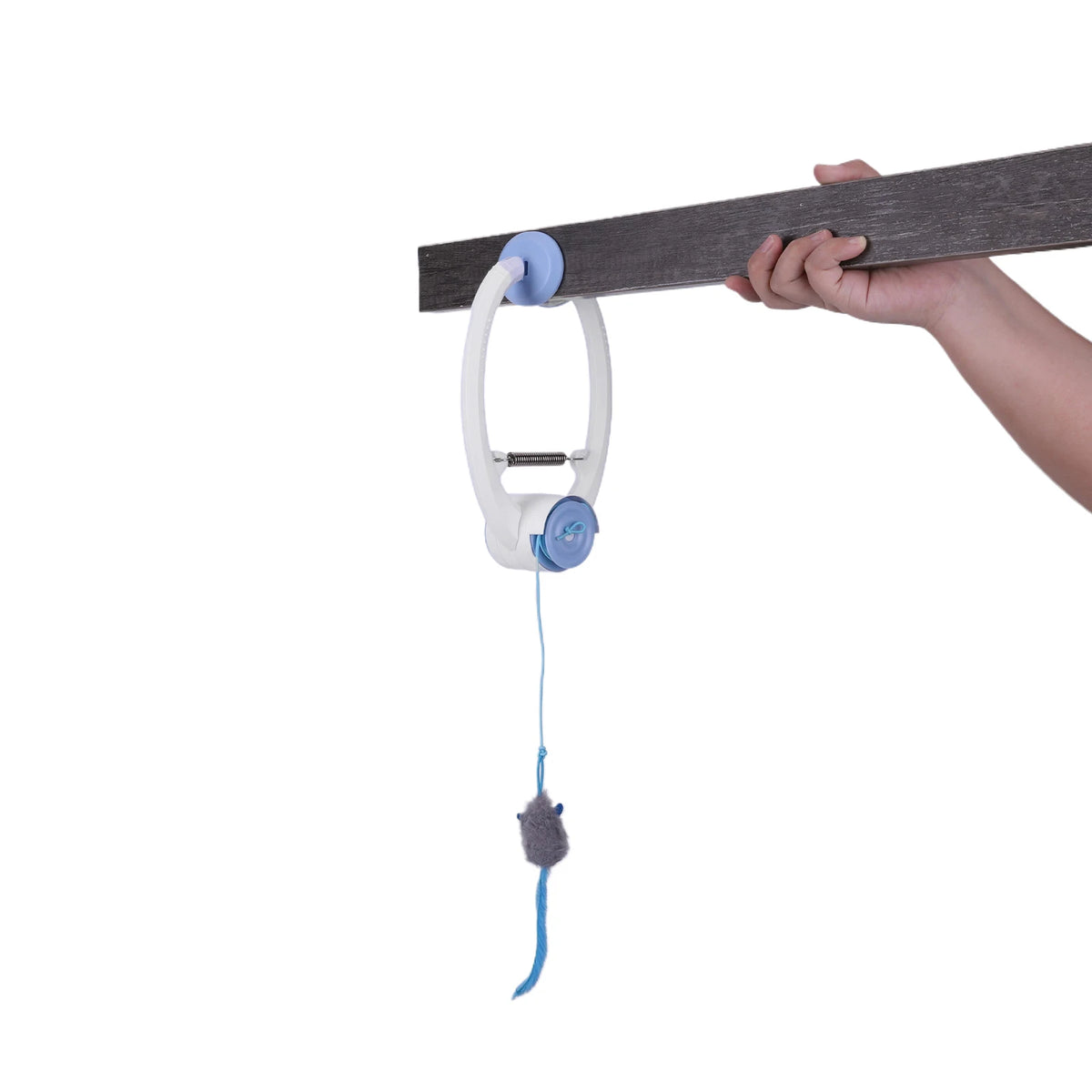 ATUOTIN Electronic Self Play Feather String Cat Toy