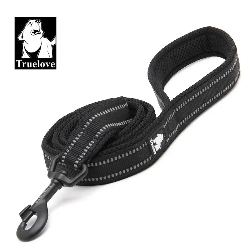 Truelove Soft Padded Reflective Nylon Mesh Dog Leash