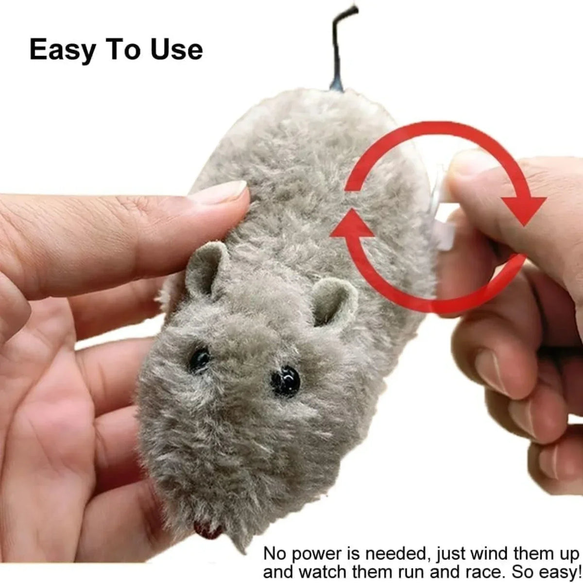 Automatic Battery Free Pet Tail Chaser Interactive Cat Dog Toy
