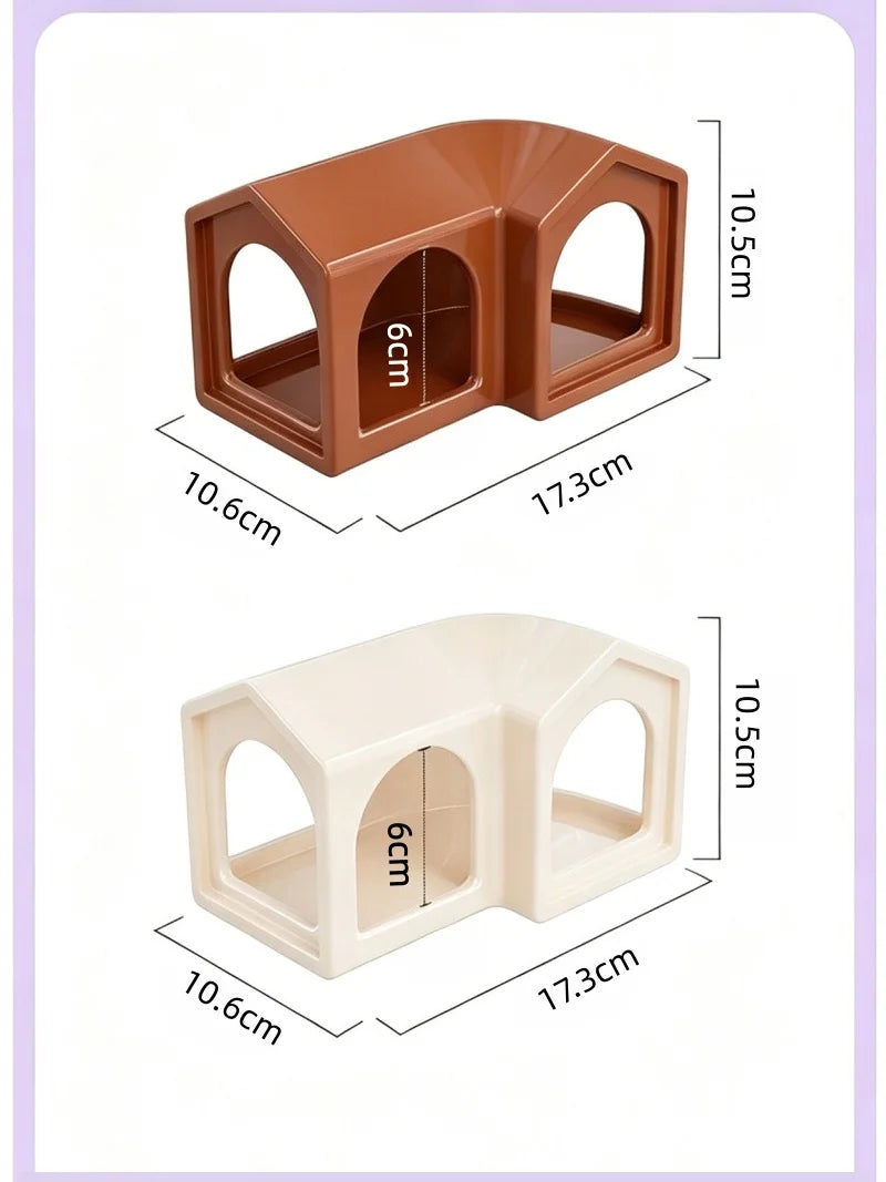 Ceramic Small Pet House For Hamsters Rabbits And Chinchillas