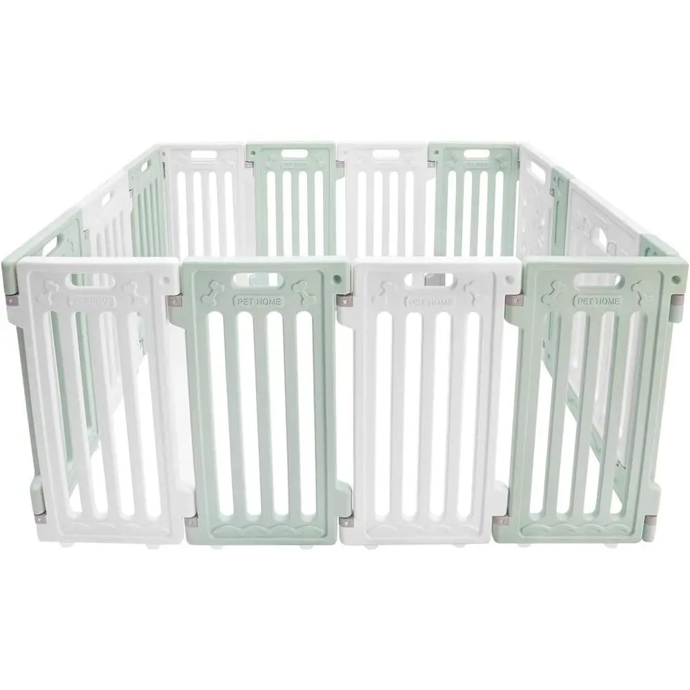 Foldable 12 Panel HDPE Dog Playpen For Pets And Puppies