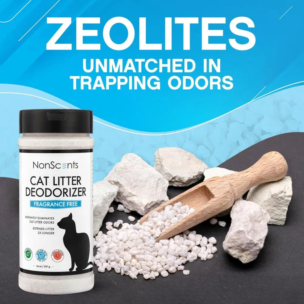 Professional Strength Odor Neutralizer for Cat Litter Fragrance Free