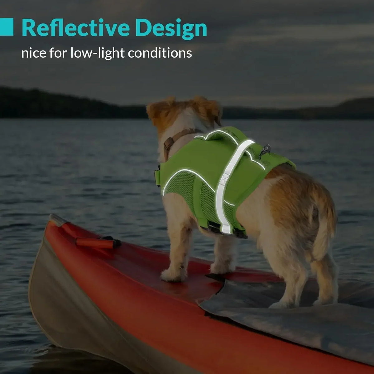 Bxx High Buoyancy Mesh Dog Life Jacket With Rescue Handle