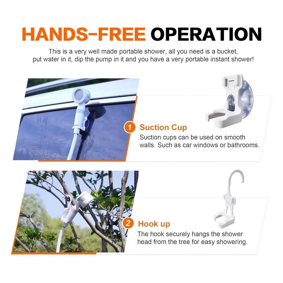 Portable Rechargeable Pet Shower Sprayer For Dogs And Cats