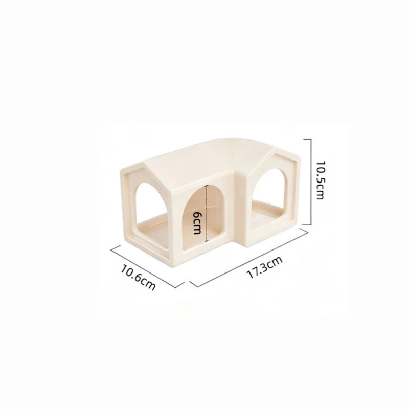 Ceramic Small Pet House For Hamsters Rabbits And Chinchillas