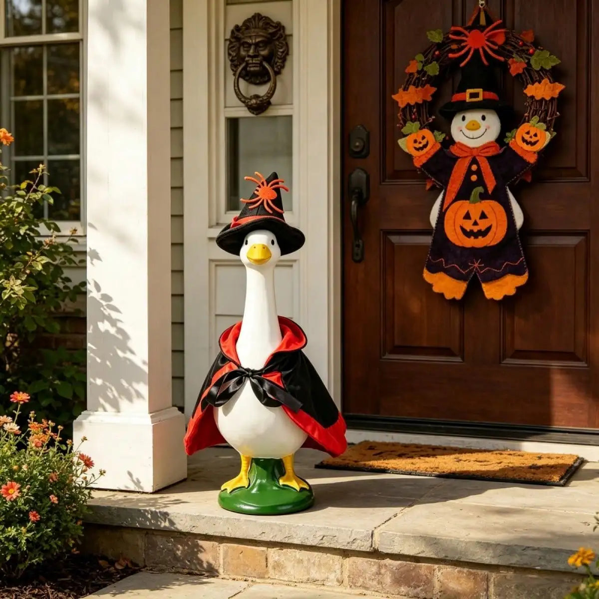 Funny Cat Dog Halloween Spider Cape And Witch Hat Costume