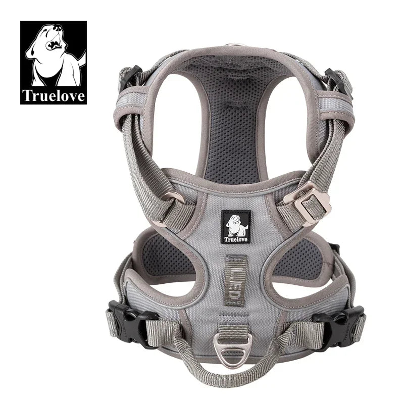 TrueLove Adjustable Reflective Nylon Breakaway Dog Harness