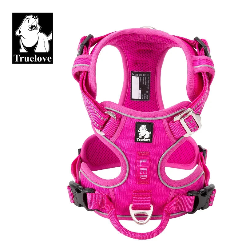 Truelove Reflective Nylon No Pull Adjustable Walking Harness