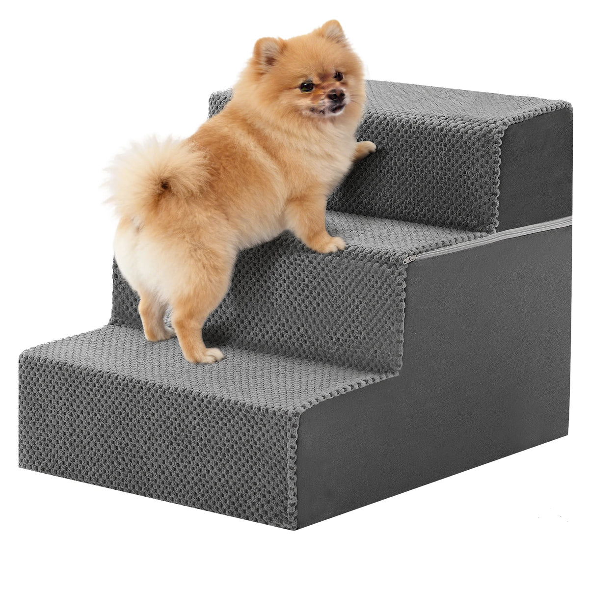 Heavy Duty Foam Dog Stair Ramp For Small Dogs Indoor