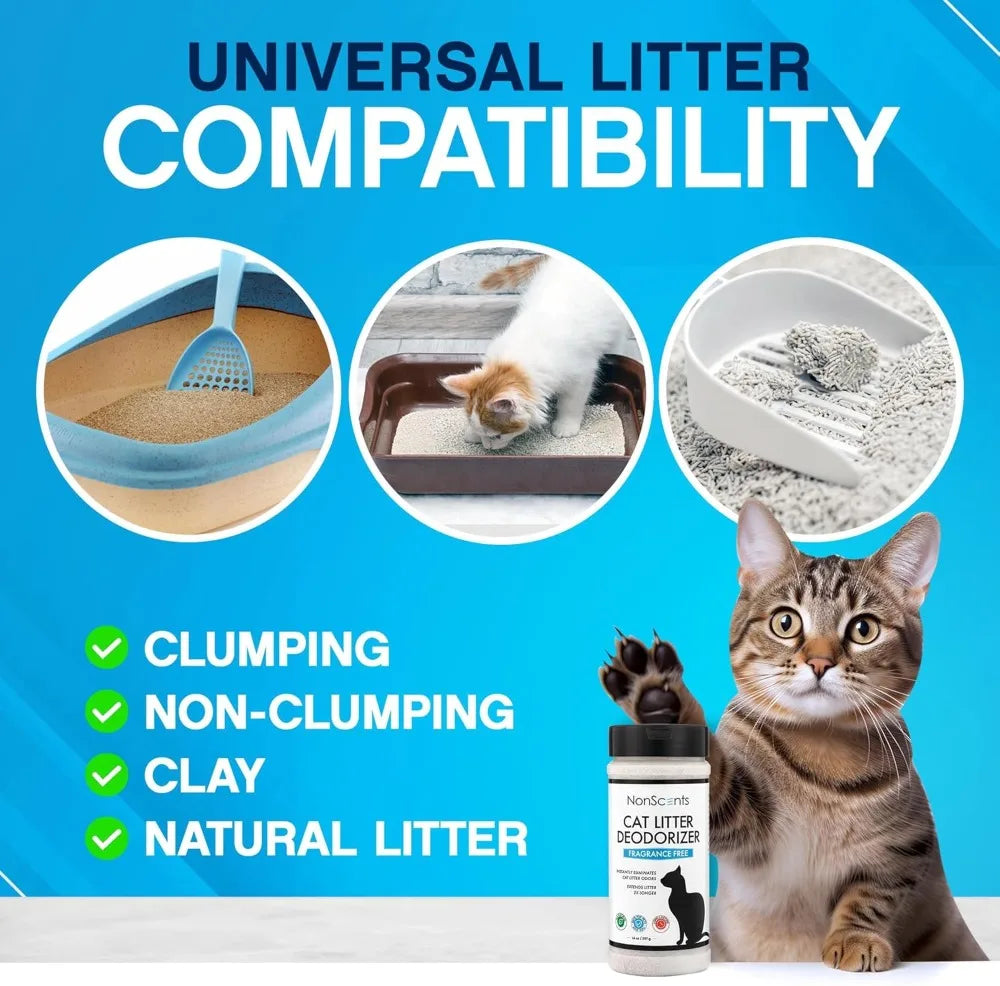 Professional Strength Odor Neutralizer for Cat Litter Fragrance Free