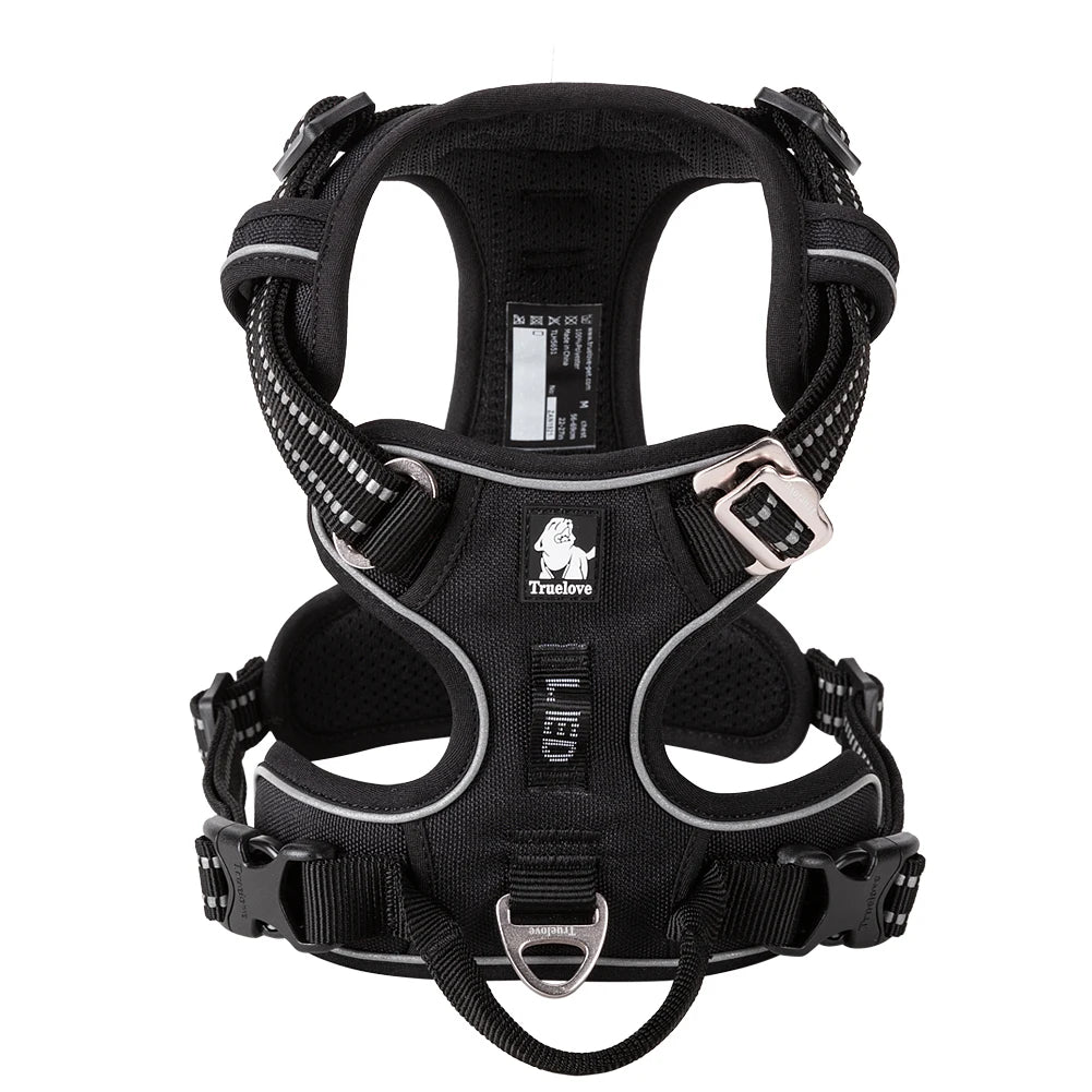 Winhyepet Reflective Dog Training Vest With Nylon Padding