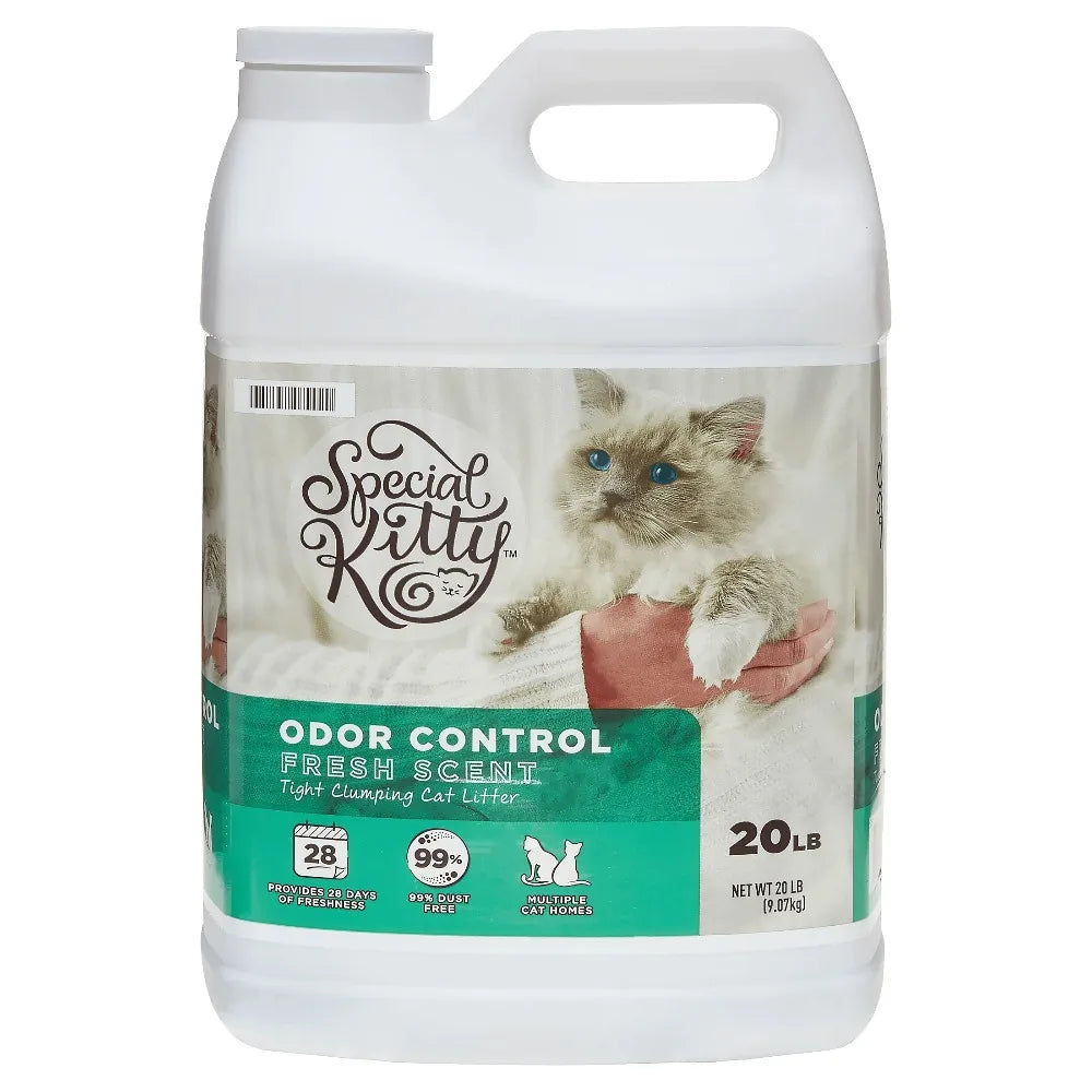 Special Kitty Scoopable Clumping Cat Litter Fresh Scent 20lb