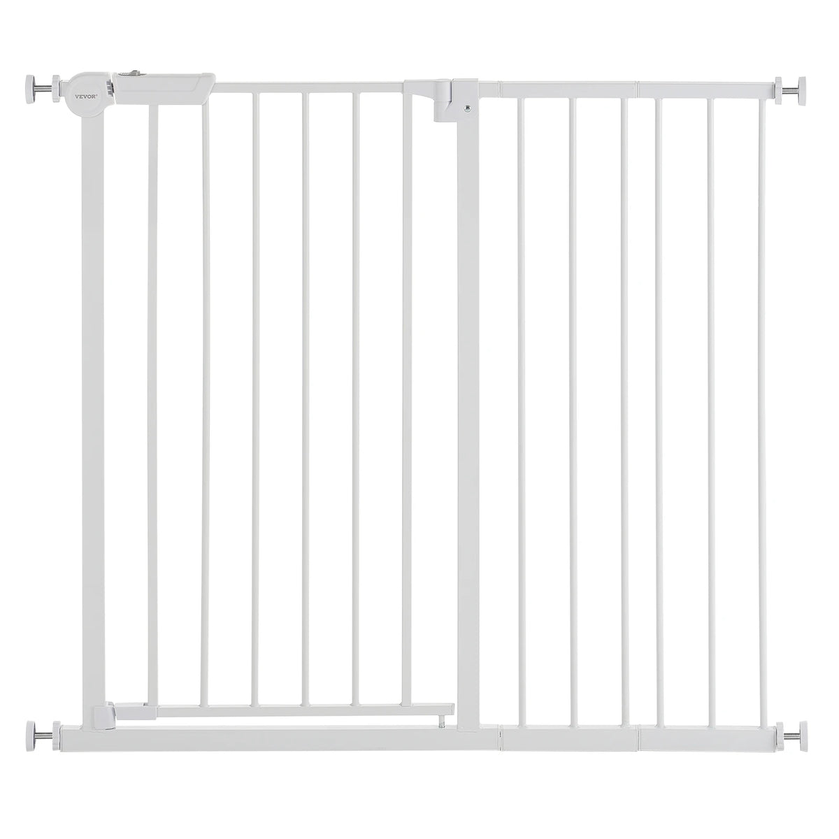 SucceBuy Stainless Steel Pressure Mount Baby Pet Security Gate