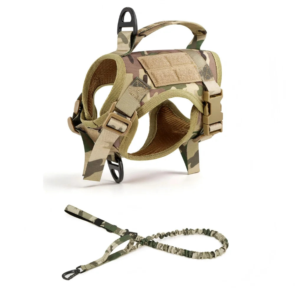 Petravel Escape Proof Tactical Cat Harness With Leash Set