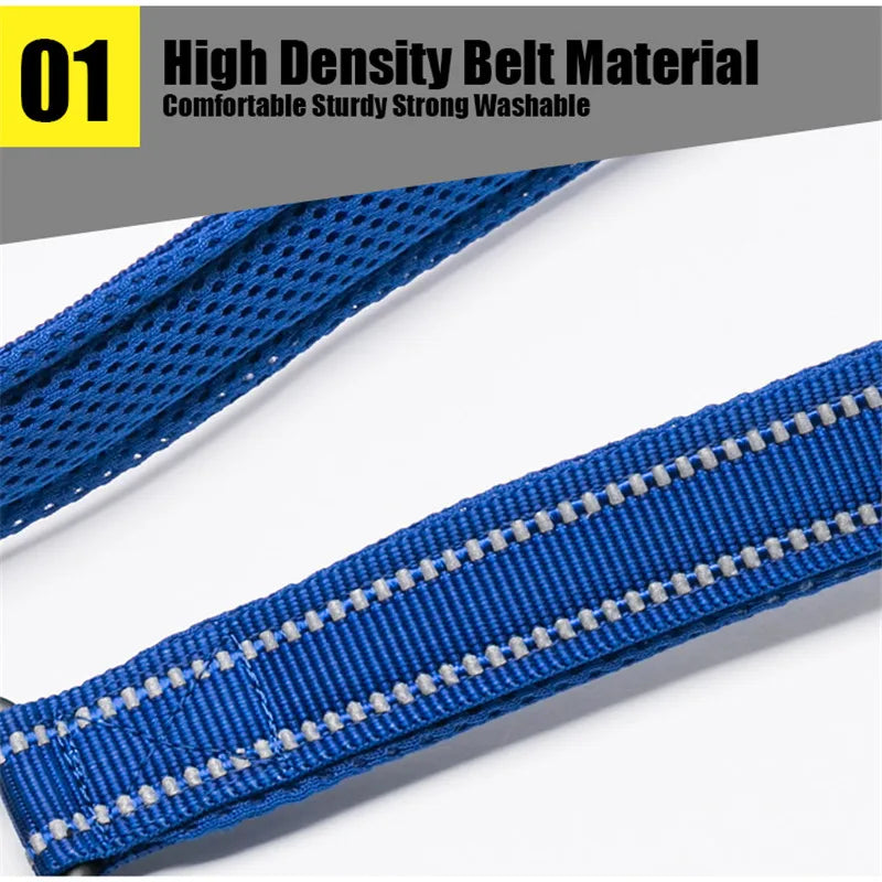 Truelove Soft Padded Reflective Nylon Mesh Dog Leash
