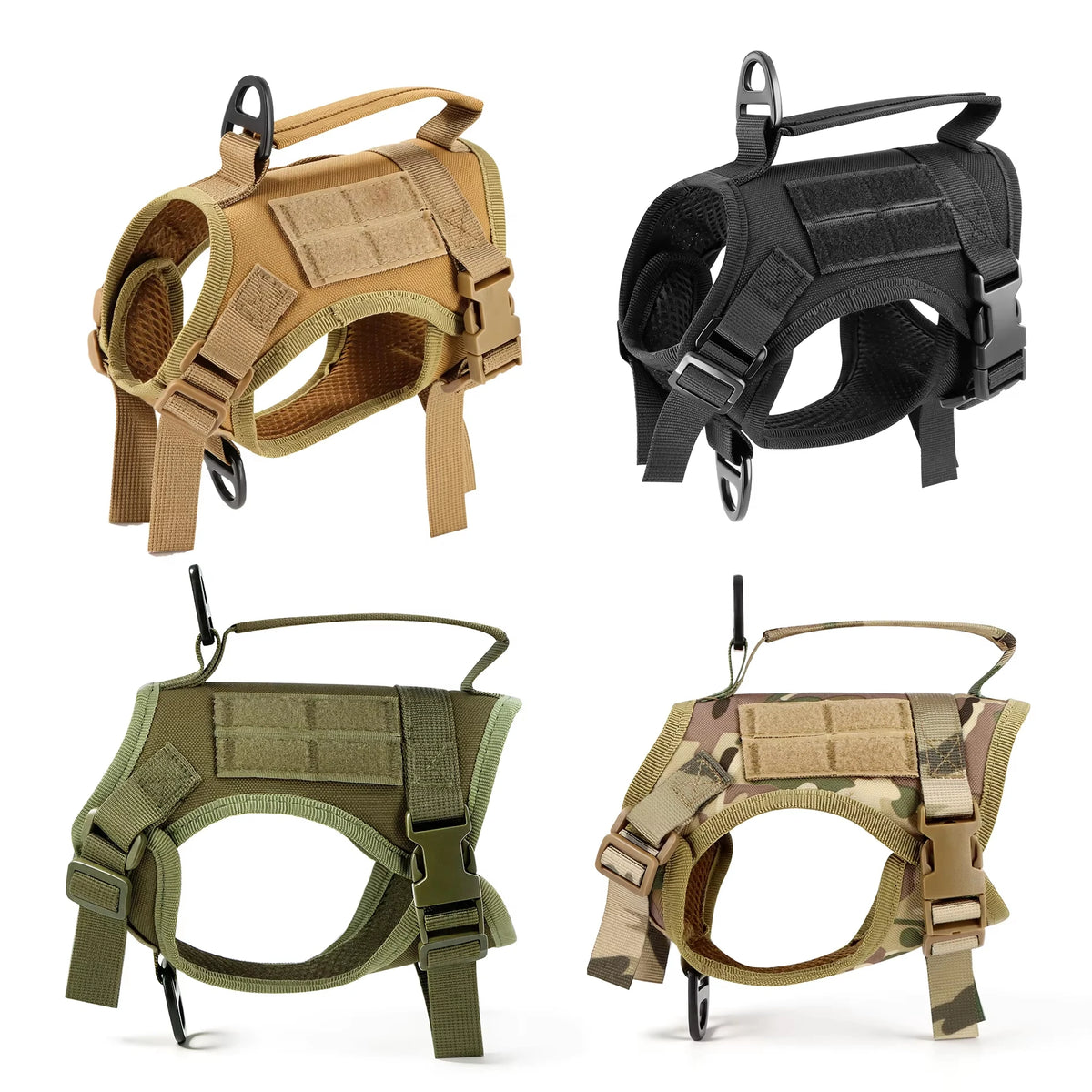 Petravel Escape Proof Tactical Cat Harness With Leash Set