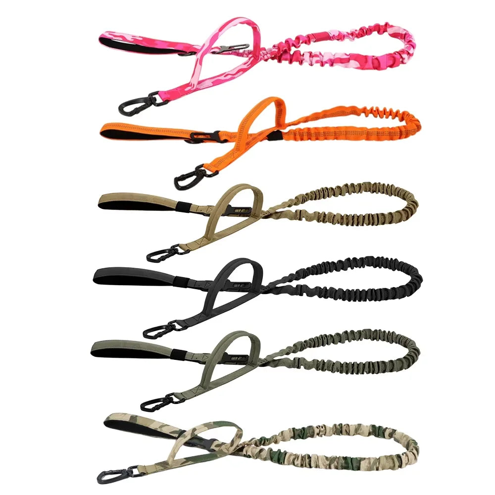 Petra vel Adjustable Dual Handle Quick Release Nylon Dog Leash