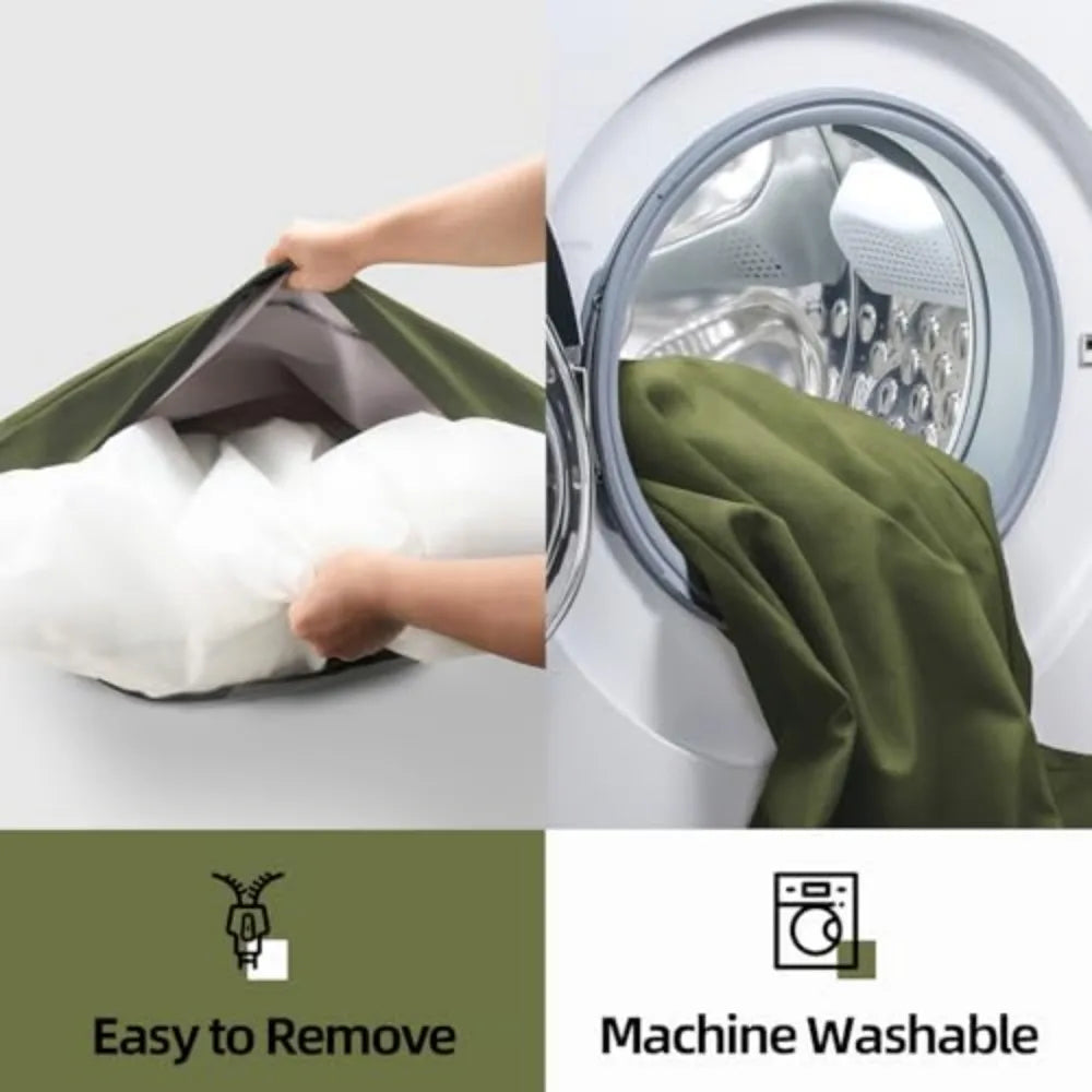 Waterproof Indestructible Canvas Dog Bed With Cover