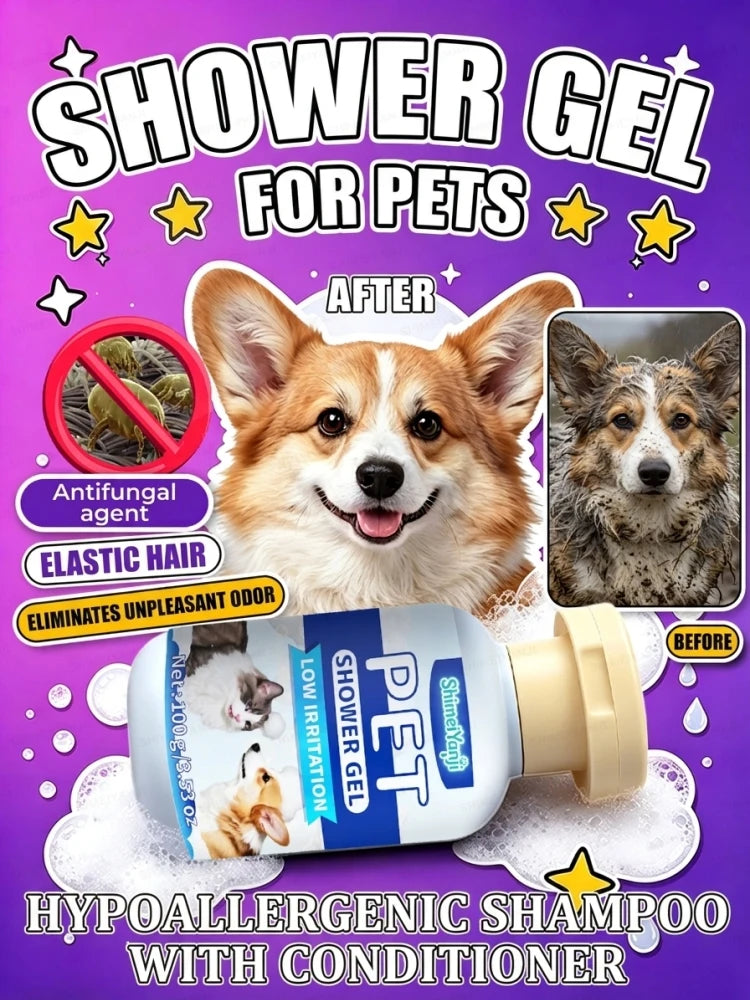 Waterless Dry Shampoo For Cats And Dogs Pet Grooming Foam