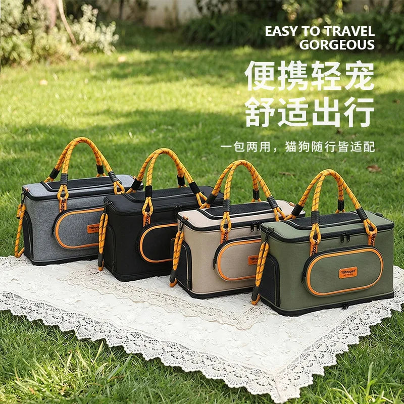 Pawledge Breathable Water Resistant Convertible Pet Carrier Tote for Pets
