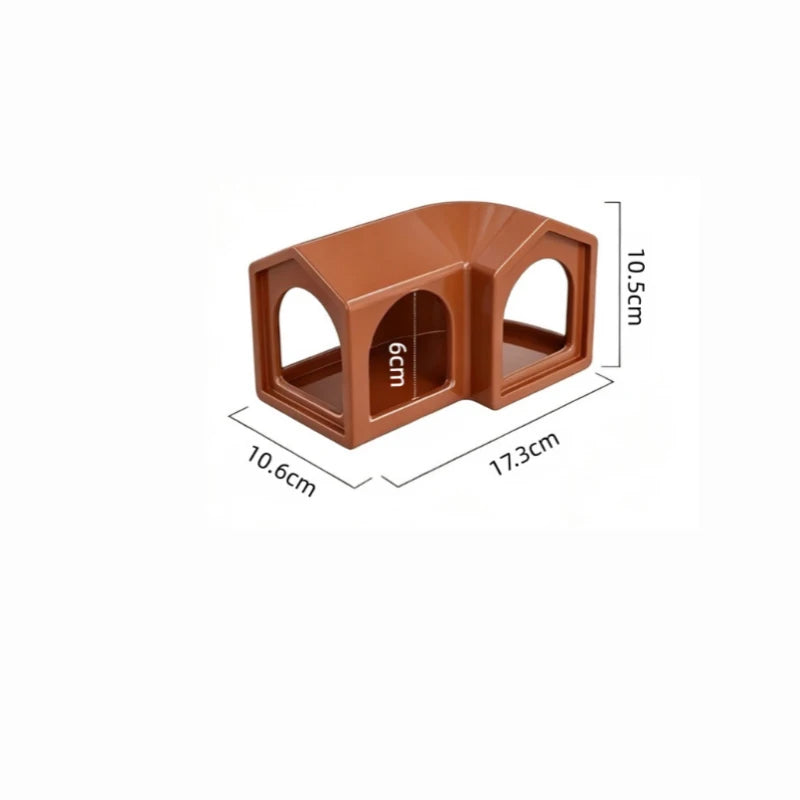 Ceramic Small Pet House For Hamsters Rabbits And Chinchillas