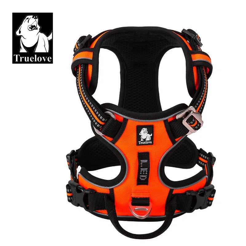 TrueLove Adjustable Reflective Nylon Breakaway Dog Harness