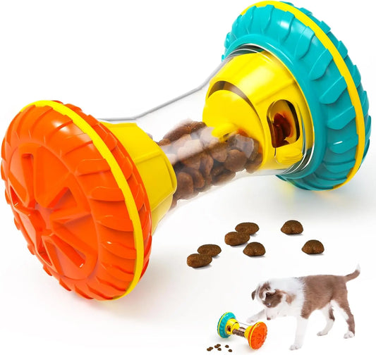 Interactive Dog Puzzle Toy Treat Dispenser Slow Feeder For Enrichment