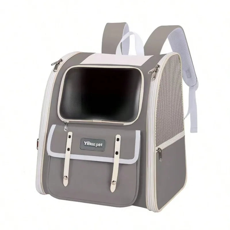 Foldable Cat Backpack Carrier, Airline Approved Pet Travel Bag