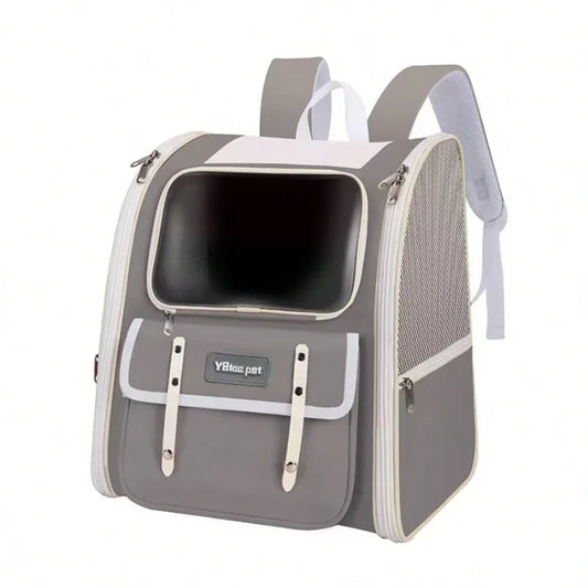 Foldable Cat Backpack Carrier, Airline Approved Pet Travel Bag