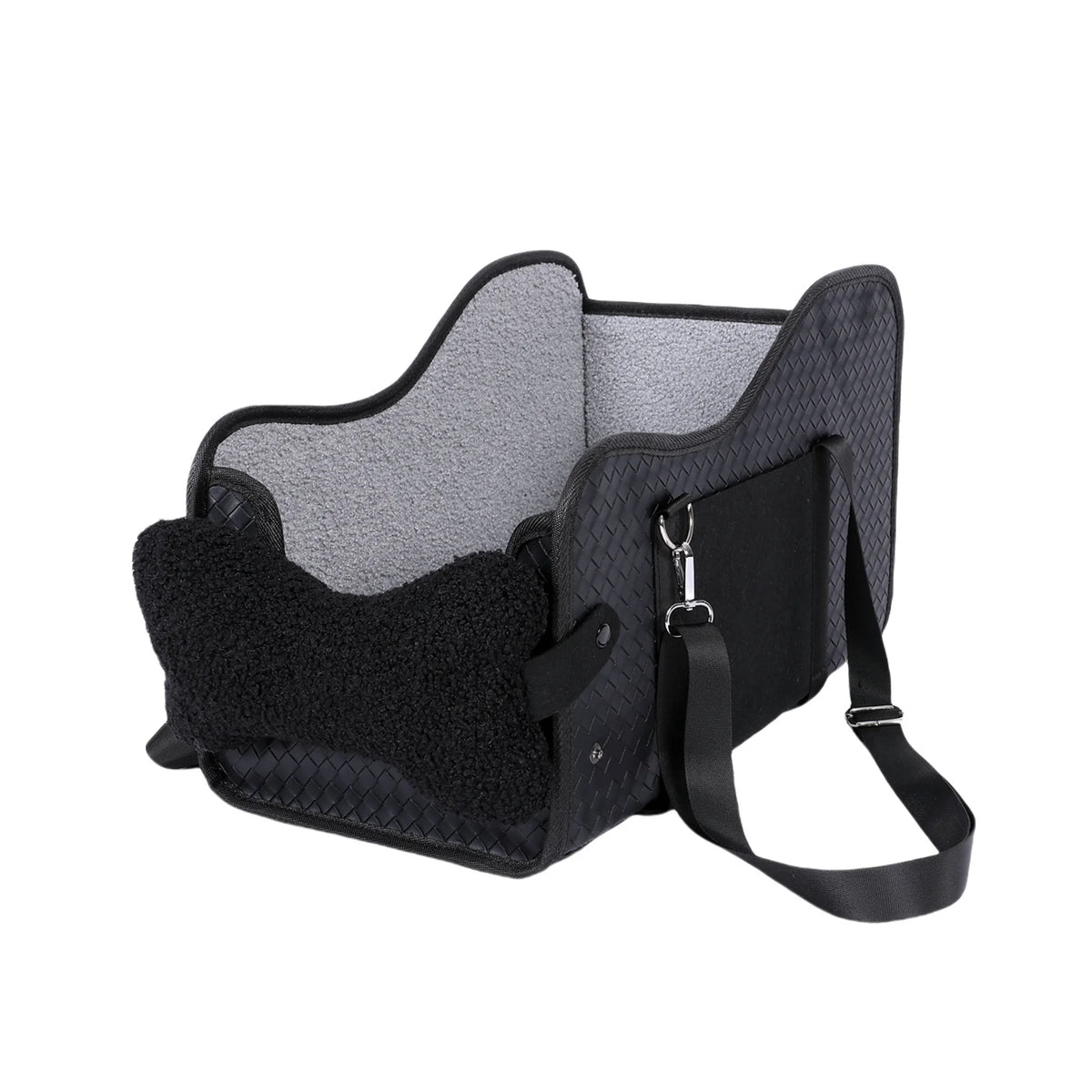 Pet Car Booster Seat For Small Dogs With Safety Leash