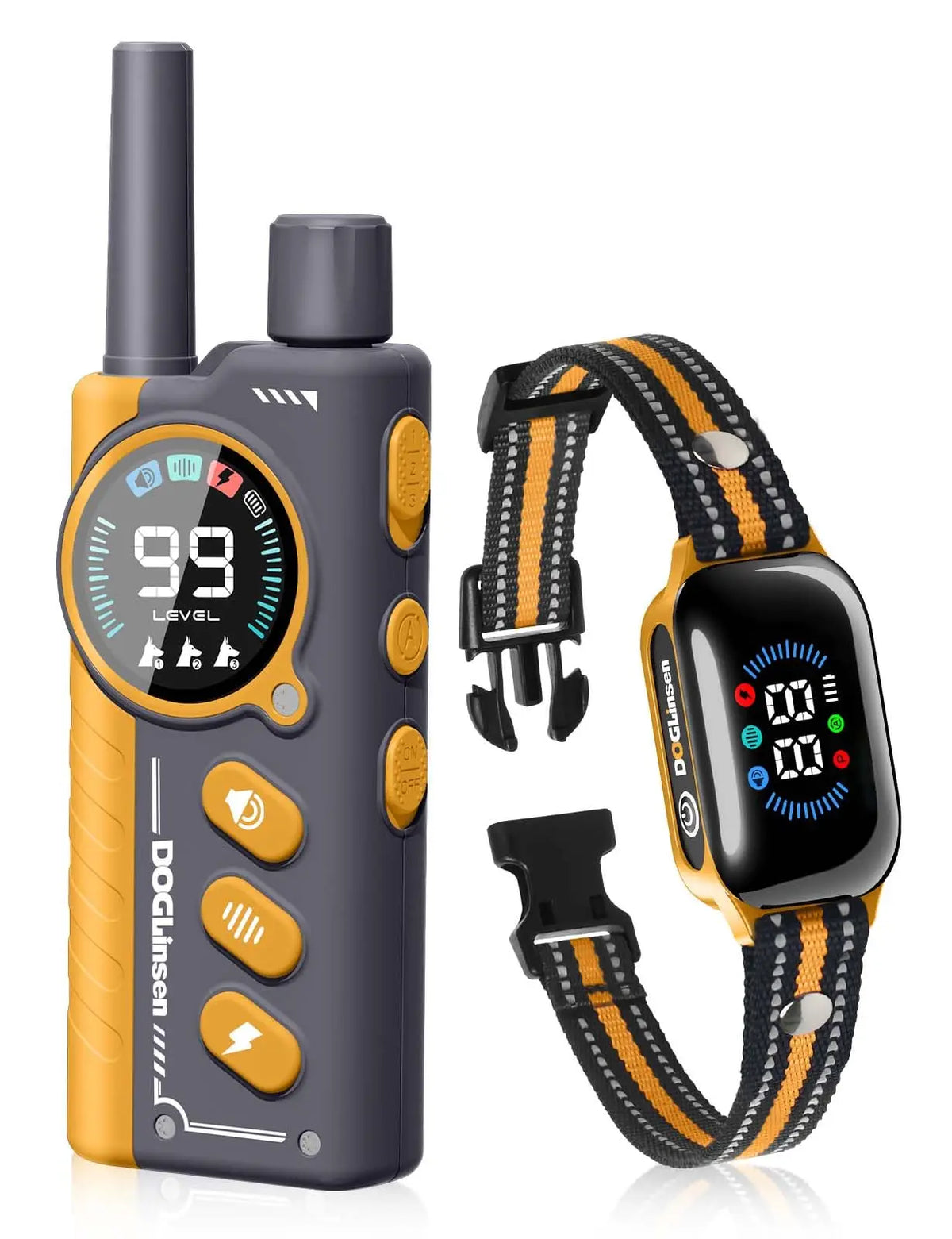 PaiPaitek Waterproof Dog Training Collar With Bark Control Remote