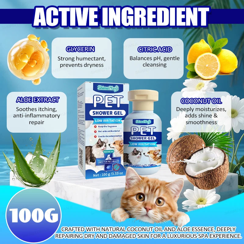 Waterless Dry Shampoo For Cats And Dogs Pet Grooming Foam