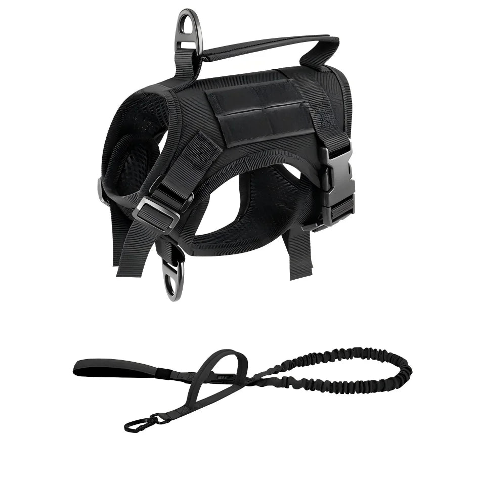 Petravel Escape Proof Tactical Cat Harness With Leash Set