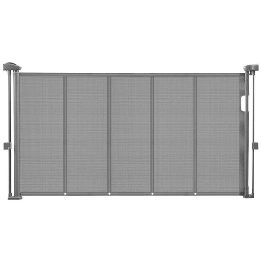 SucceBuy Adjustable Retractable Baby And Pet Safety Gate