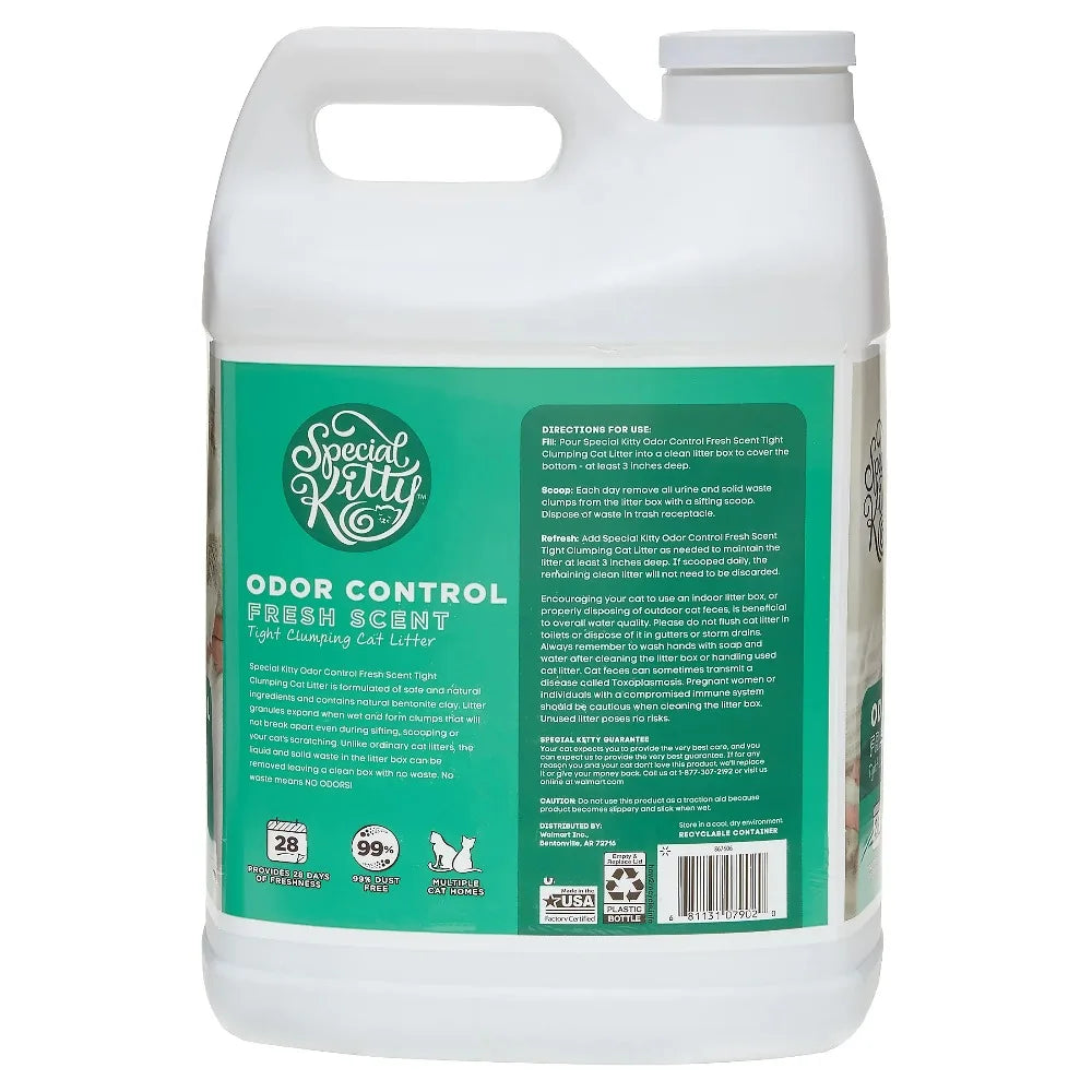 Special Kitty Scoopable Clumping Cat Litter Fresh Scent 20lb