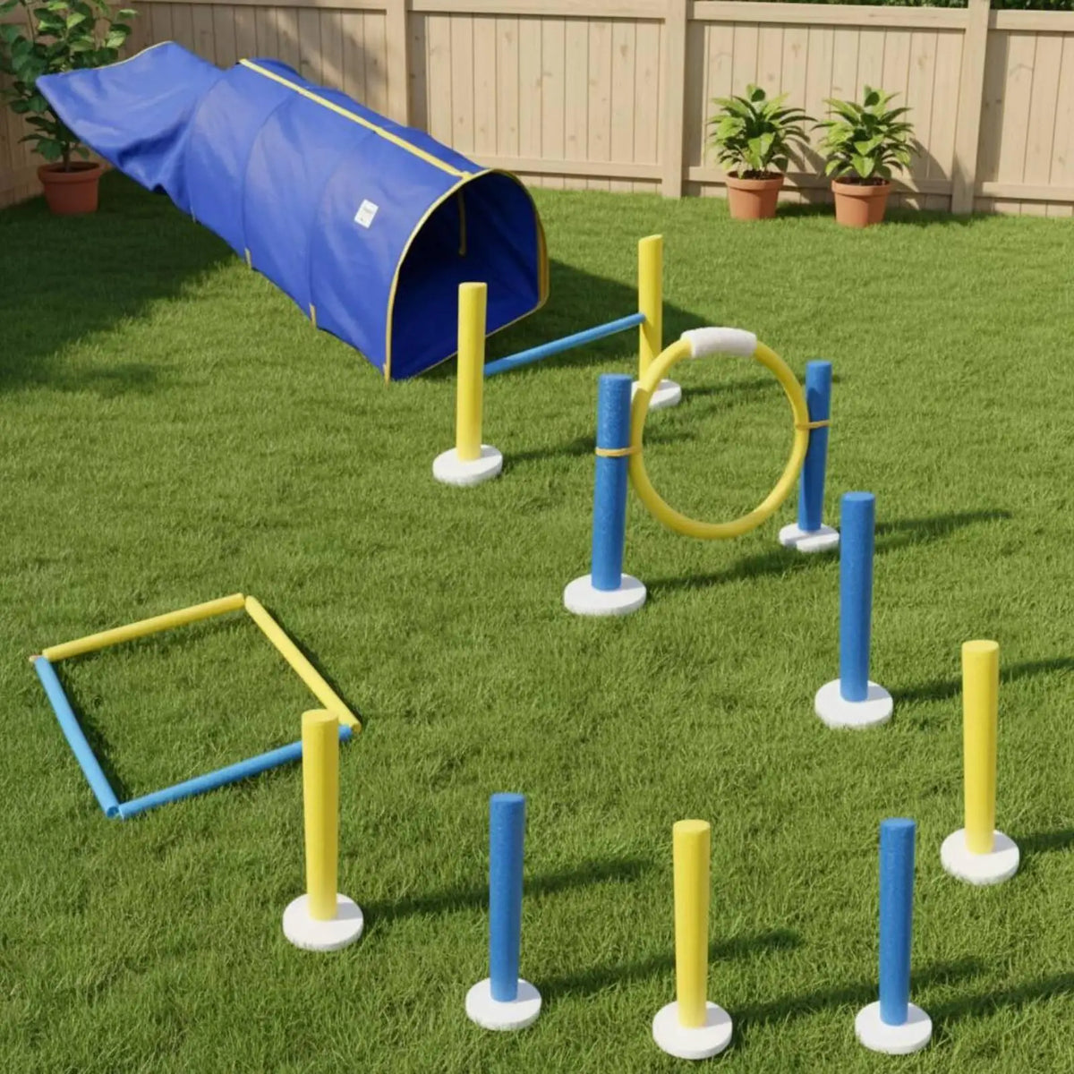 Dog Agility Training Set Lightweight Pet Sports Equipment