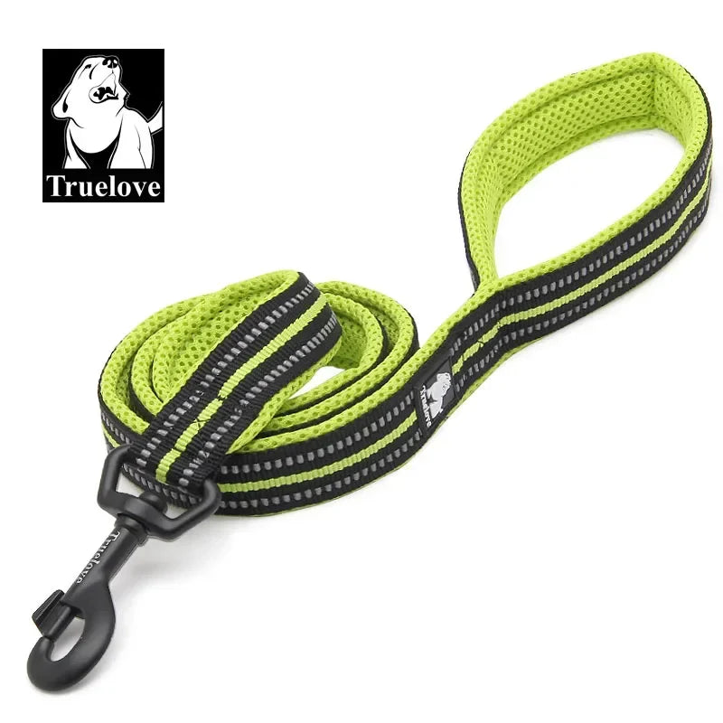 Truelove Soft Padded Reflective Nylon Mesh Dog Leash