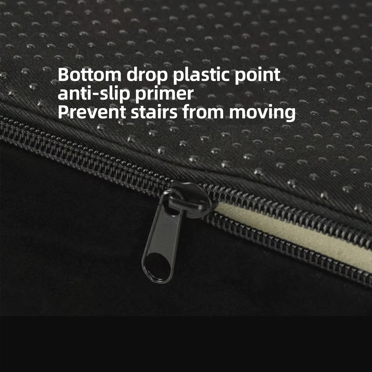 Portable Pet Stairs Featuring Removable Non Slip Cover