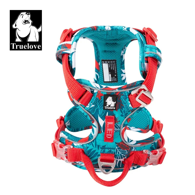 Truelove Reflective Nylon No Pull Adjustable Walking Harness