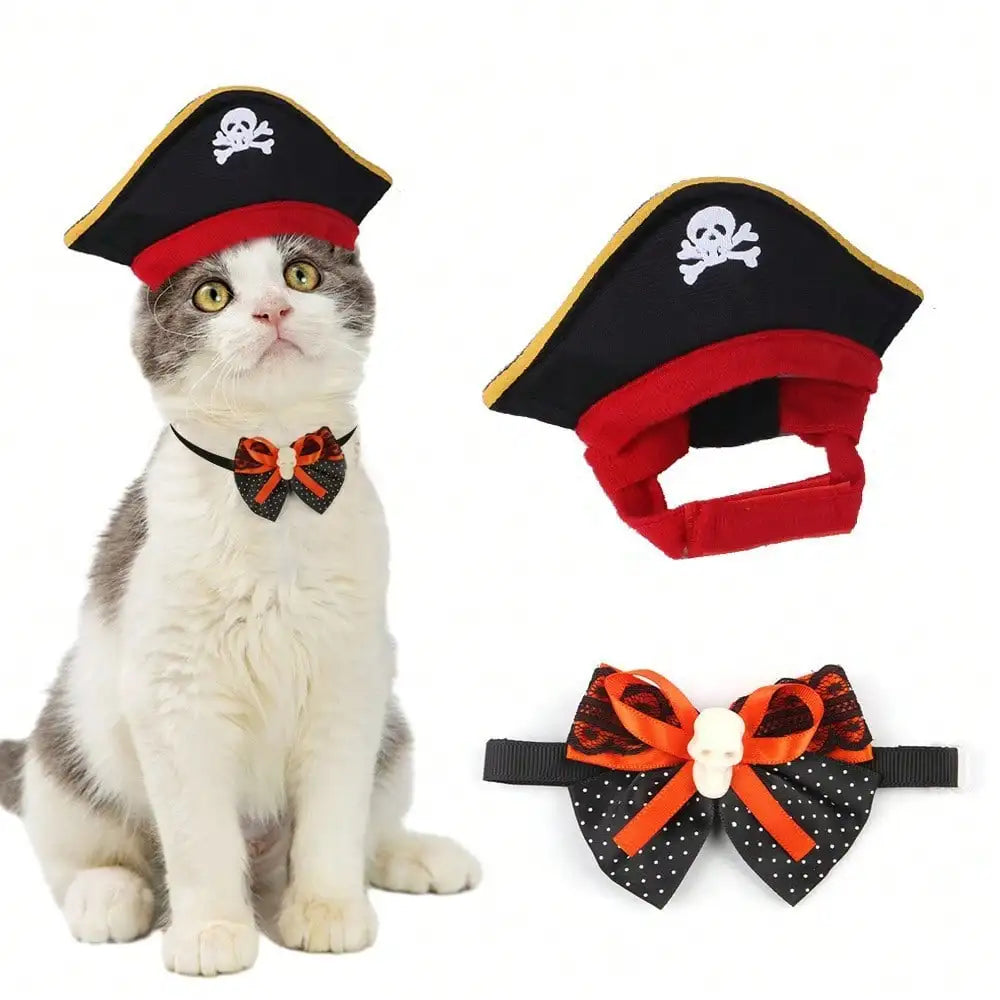 Halloween Pet Costume and Accessory Set for a Fun Transformation