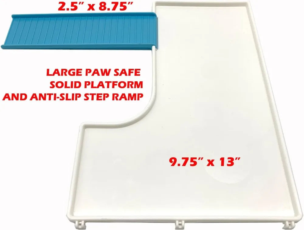 Multilevel Hamster Cage With Complete Accessory Kit For Small Pets