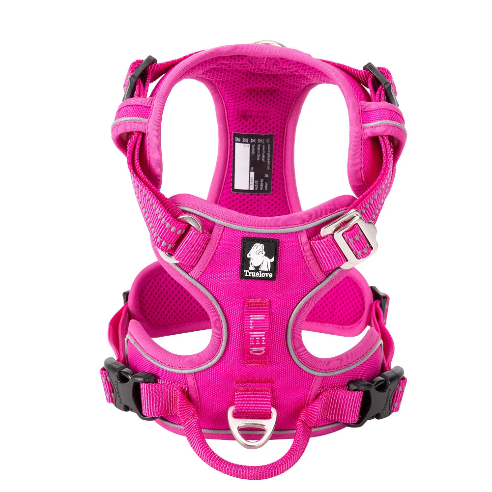 Winhyepet Reflective Dog Training Vest With Nylon Padding