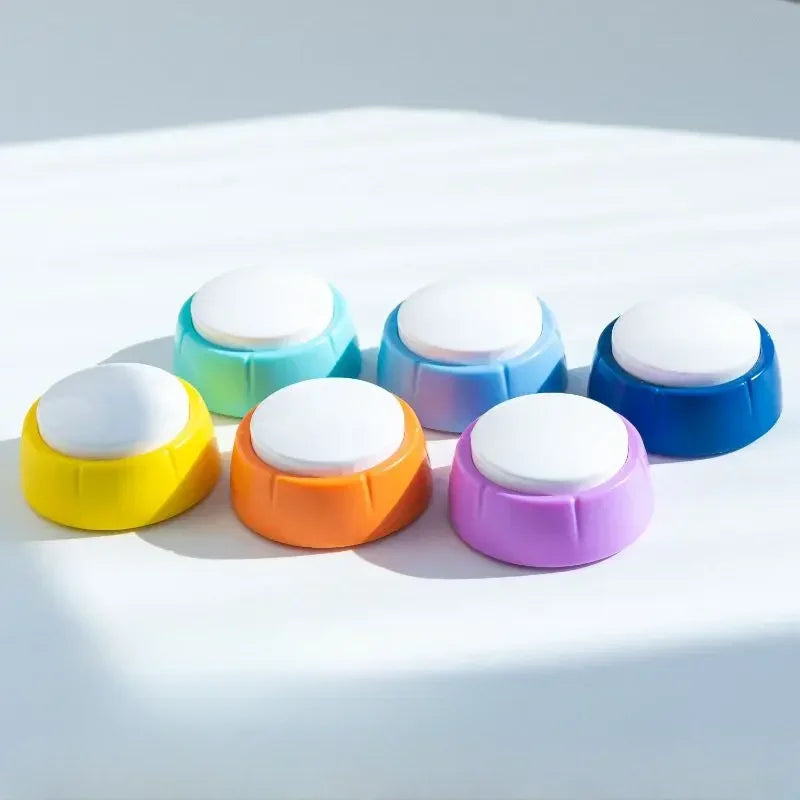 Dog Talk Button Pet Communication Training Voice Recorder Clicker