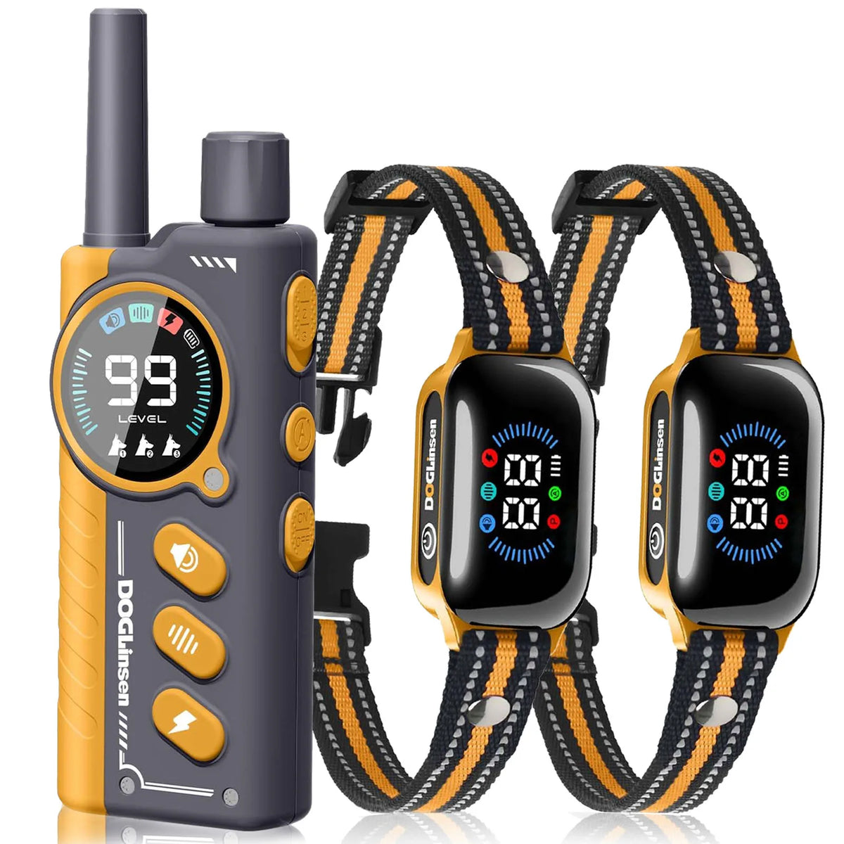 PaiPaitek Waterproof Dog Training Collar With Bark Control Remote