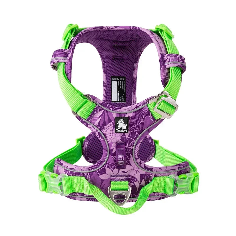 TrueLove Adjustable Reflective Nylon Breakaway Dog Harness