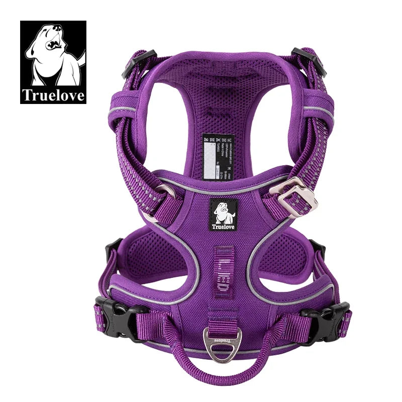 Truelove Reflective Nylon No Pull Adjustable Walking Harness