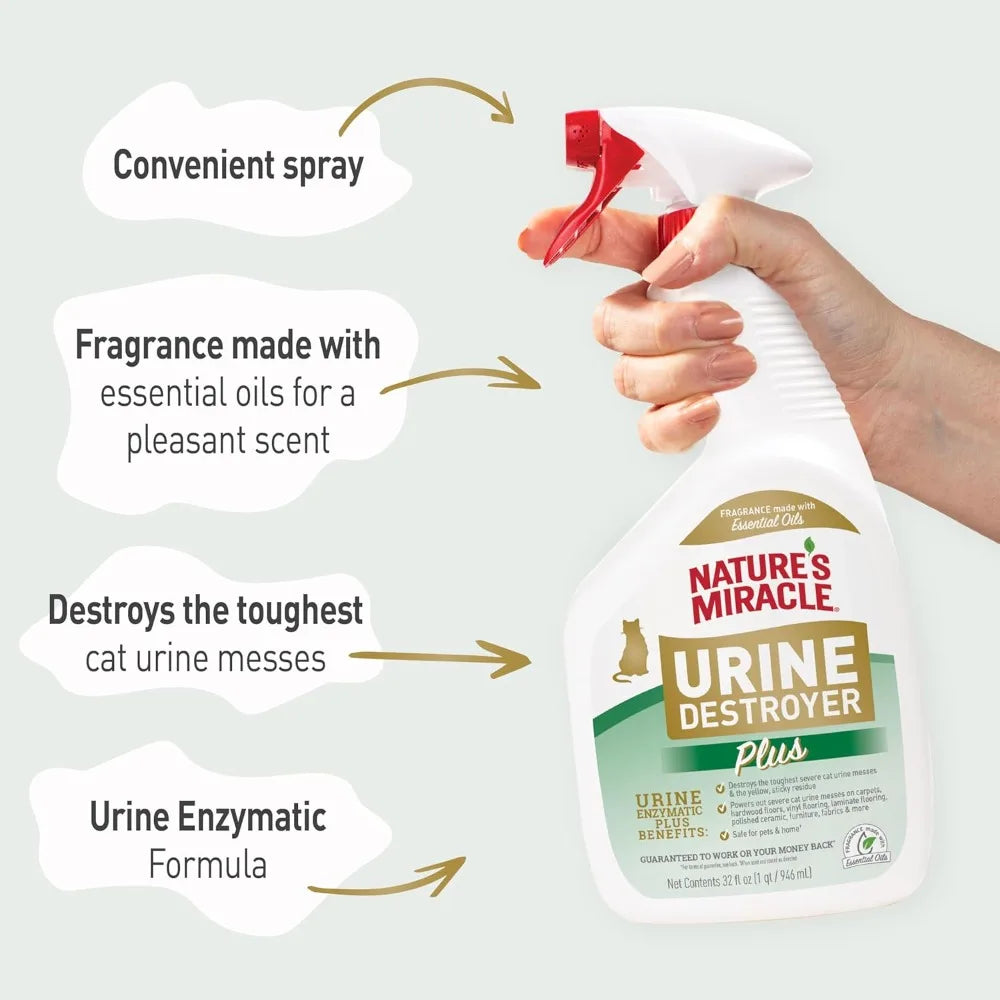 Advanced Enzymatic Formula For Removing Cat Urine Stains